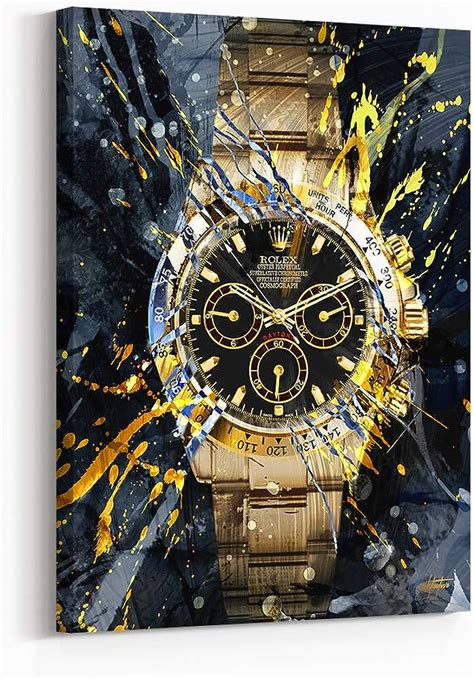 rolex painting canvas|Rolex Wall Art Canvas .